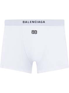 Balenciaga трусы-брифы с вышитым логотипом