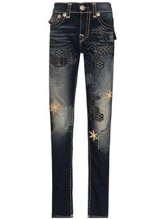 True Religion джинсы скинни Rocco с нашивками