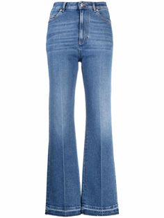 Valentino расклешенные джинсы