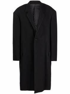Lemaire однобортное шерстяное пальто