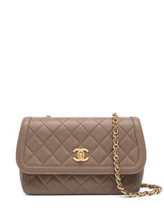 Chanel Pre-Owned стеганая сумка на плечо 1990-х годов с логотипом CC