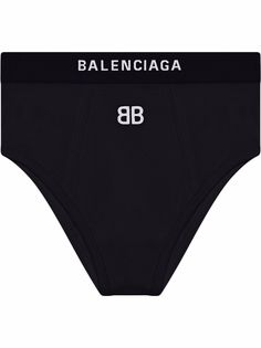 Balenciaga трусы-брифы с вышитым логотипом