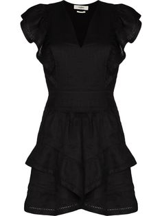 Isabel Marant Étoile платье мини Audrey с V-образным вырезом