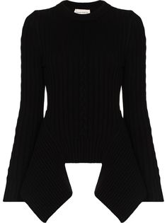 Alexander McQueen драпированный джемпер