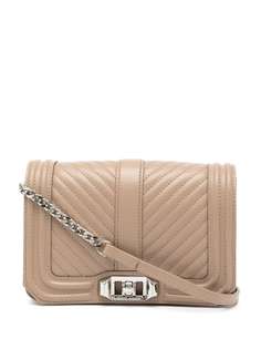 Rebecca Minkoff маленькая стеганая сумка Love