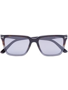 TOM FORD Eyewear солнцезащитные очки Garrett в квадратной оправе