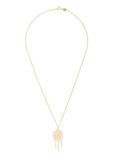 Nialaya Jewelry колье из позолоченного серебра с подвеской