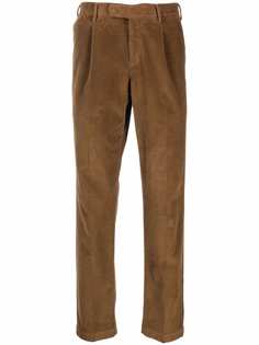 Pt01 вельветовые брюки чинос кроя слим