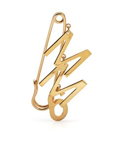 MM6 Maison Margiela брошь с логотипом