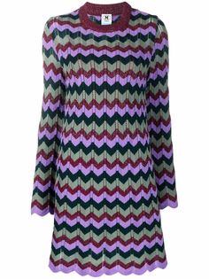 Missoni платье-джемпер с вышивкой