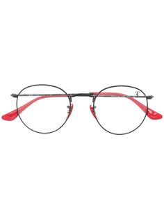 Ray-Ban очки Ferrari в круглой оправе