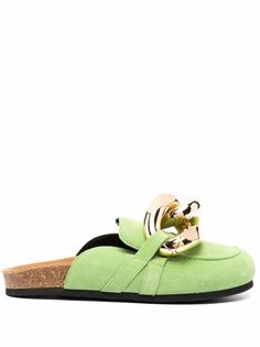 JW Anderson WOMENS CHAIN LOAFER - SUEDE