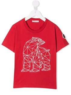 Moncler Enfant graphic-print cotton T-Shirt