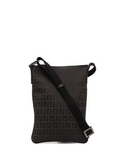 Fendi Pre-Owned сумка через плечо 1990-х годов с узором Zucchino