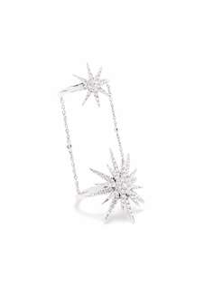 Djula кольцо Double Soleil из белого золота с бриллиантами