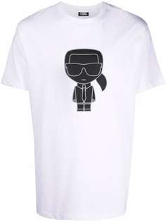 Karl Lagerfeld футболка с графичным принтом
