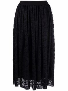 Ermanno Scervino юбка миди с кружевным узором