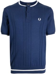 FRED PERRY трикотажная рубашка хенли