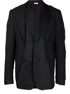 Comme Des Garçons Homme Plus многослойный однобортный пиджак