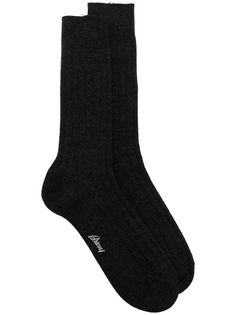 Brioni кашемировые носки с логотипом