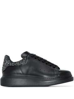 Alexander McQueen кроссовки Oversized с блестками