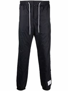 Thom Browne спортивные брюки с нашивкой-логотипом