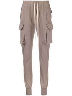 Rick Owens DRKSHDW брюки с кулиской и карманами