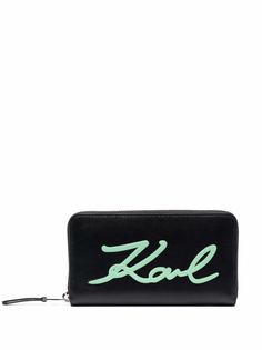 Karl Lagerfeld кошелек K/Signature на молнии