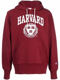 Champion худи с принтом Harvard