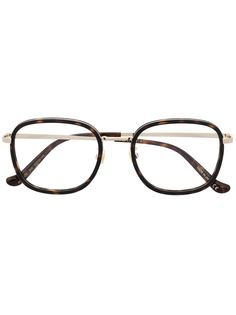 Gucci Eyewear очки в квадратной оправе с логотипом