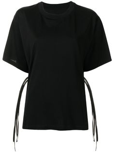 MM6 Maison Margiela футболка с кулиской