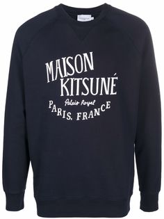 Maison Kitsuné толстовка Palais Royal с логотипом
