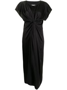 MM6 Maison Margiela платье миди со сборками