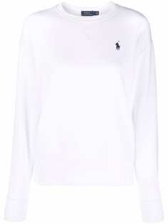 Polo Ralph Lauren толстовка с вышитым логотипом и круглым вырезом