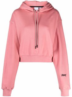 Reebok x Victoria Beckham укороченное худи с кулиской