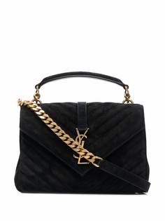 Saint Laurent стеганая сумка на плечо College