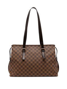 Louis Vuitton сумка на плечо Damier Ebène Chelsea 2001-го года