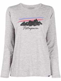 Patagonia футболка с логотипом