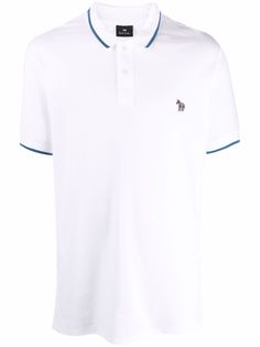 PS Paul Smith рубашка поло с вышитым логотипом