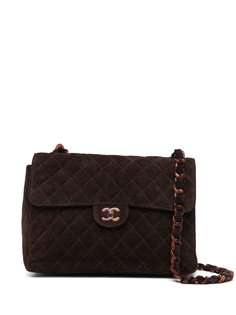 Chanel Pre-Owned сумка на плечо Jumbo Classic Flap 1998-го года