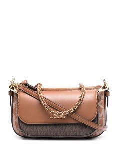 Michael Michael Kors сумка на плечо с карманами и монограммой