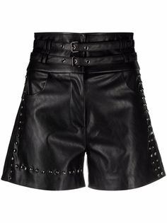 Pinko шорты с заклепками