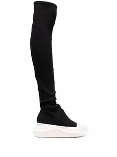 Rick Owens DRKSHDW ботфорты без застежки