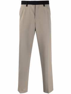 Karl Lagerfeld брюки с контрастным поясом