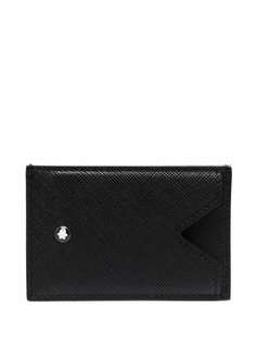 Montblanc картхолдер из сафьяновой кожи