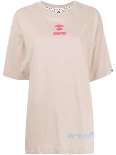 AAPE BY *A BATHING APE® футболка с логотипом