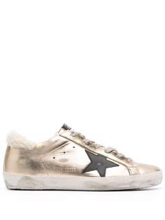 Golden Goose кеды Superstar с отделкой из овчины