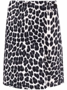 P.A.R.O.S.H. юбка с леопардовым принтом