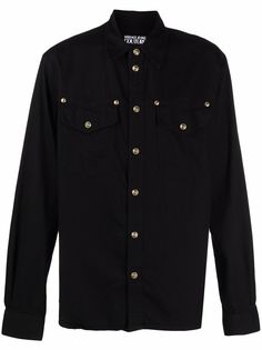 Versace Jeans Couture рубашка с заклепками