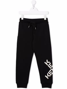 Kenzo Kids спортивные брюки с логотипом